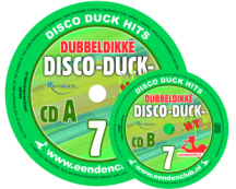 CD X 'Disco-duck-hits 7 DUBBEL-CD'